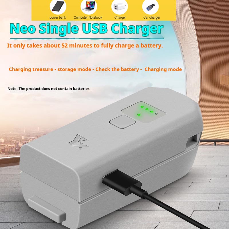 Bidirectionele USB-batterijlad - Drone Battery Bag recensie en prijs