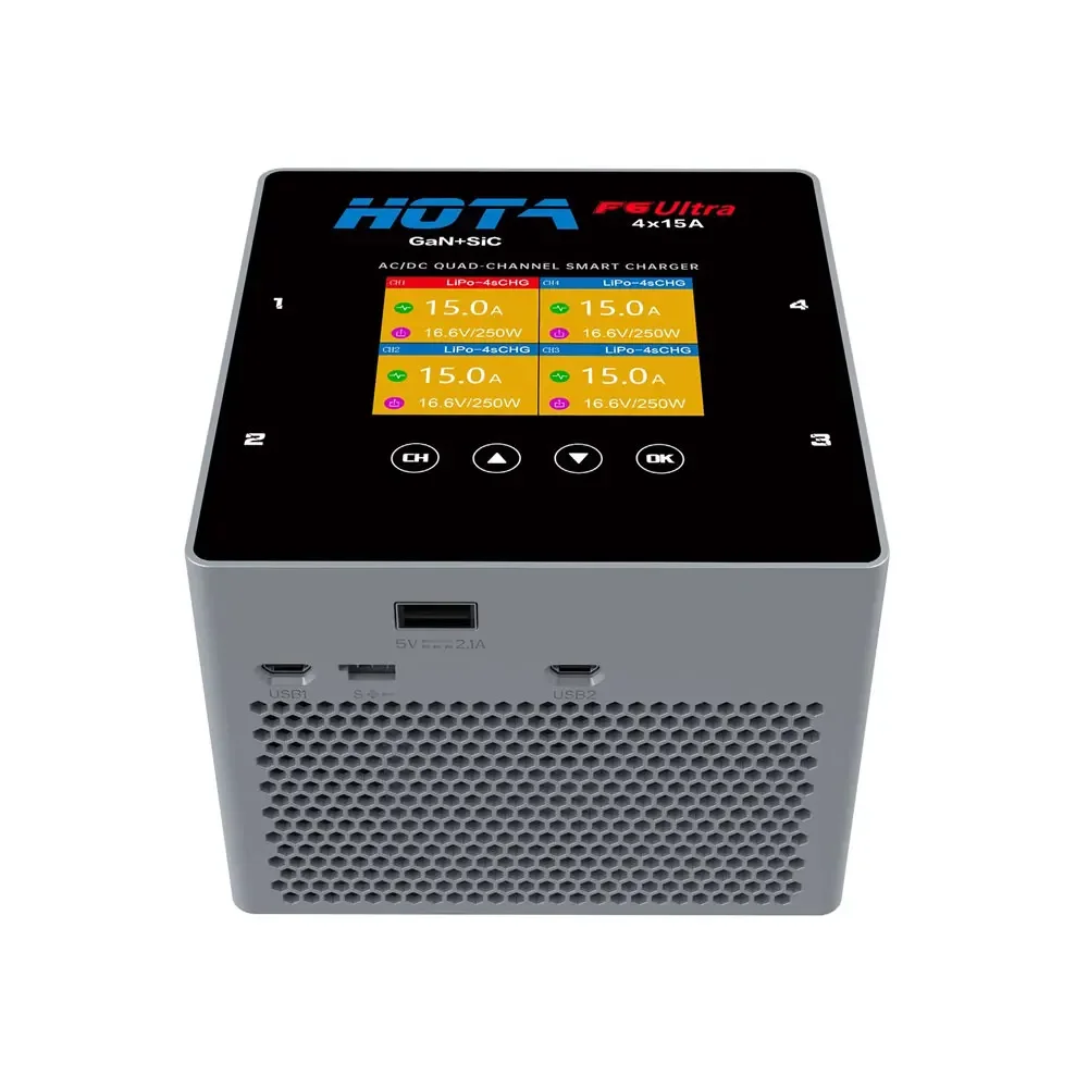 HOTA F6 Ultra 4-kanaals slimme - Drone Battery Smart recensie en prijs