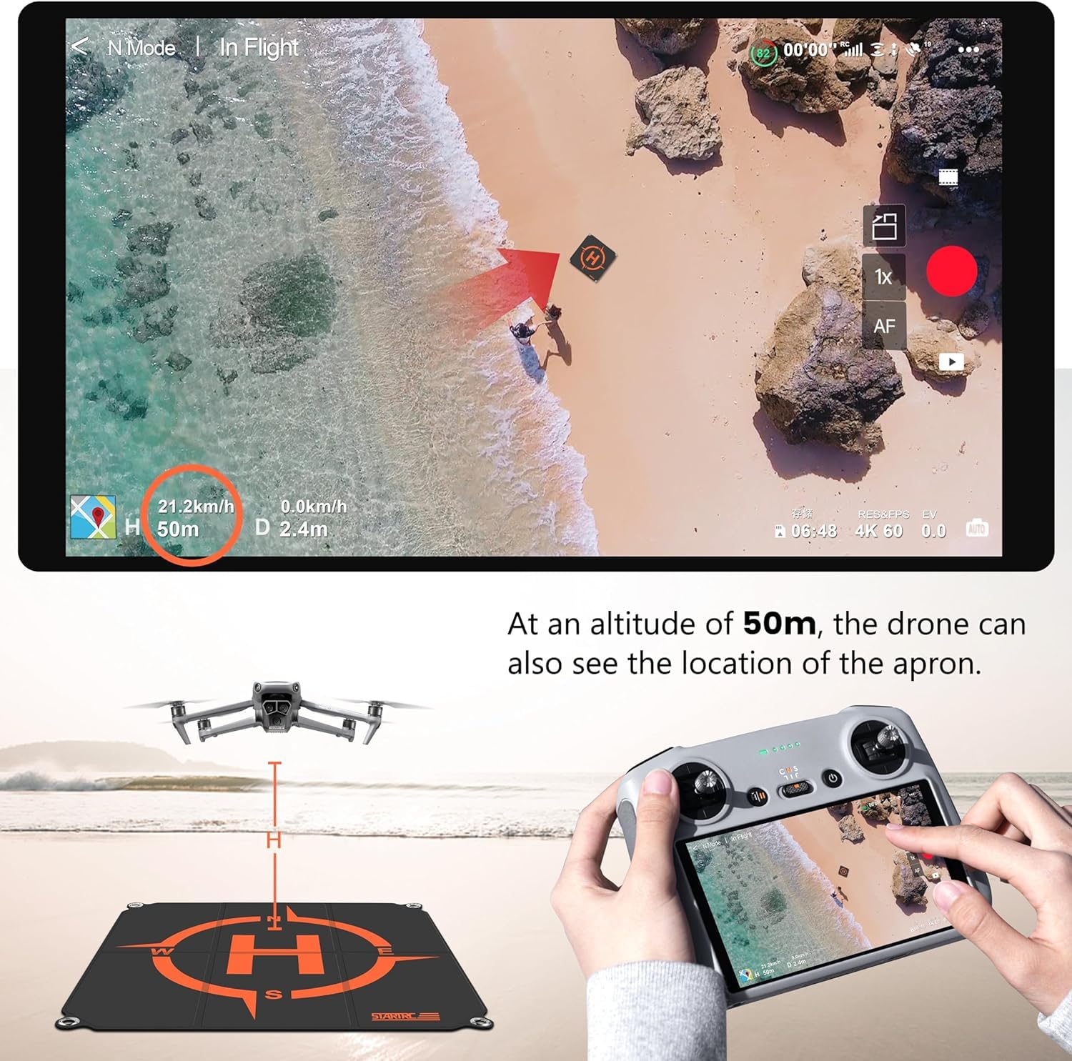STARTRC Drone Landing Pad, Uni - Dji Drone Air 3 recensie en prijs