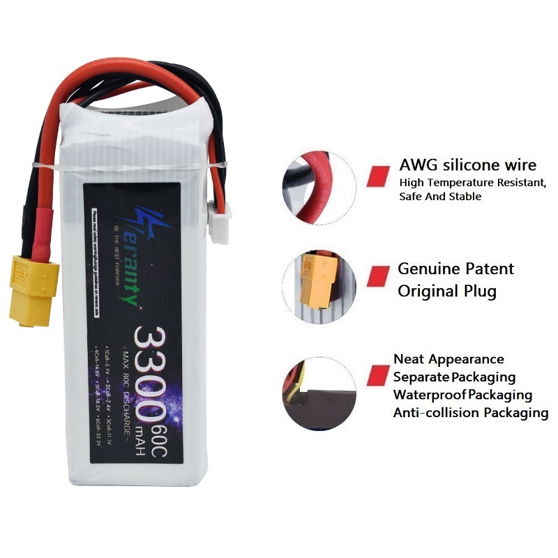 Lipo Oplaadbare Batterij 4S 33 - Drone Battery Connector recensie en prijs
