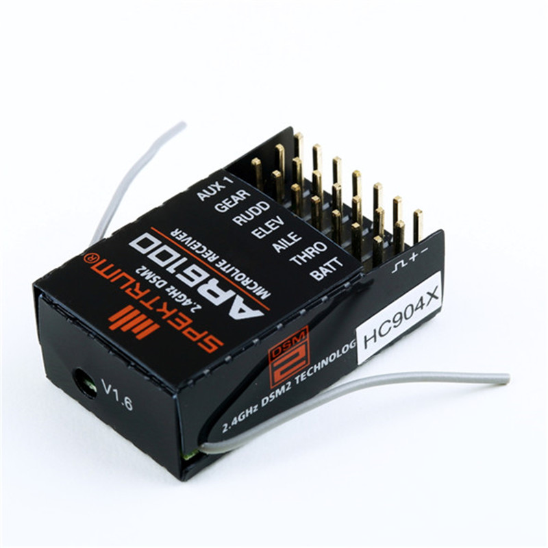 AR6100 DSM2 6CH 2.4GHz Ontvang - Drone Battery Connector recensie en prijs