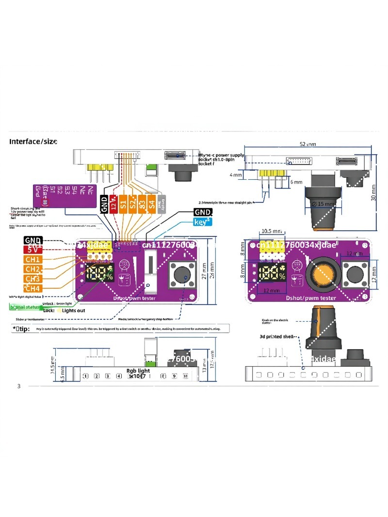 RC Drone Servo Tester, PWM & D - Drone Battery Voltage Checker recensie en prijs