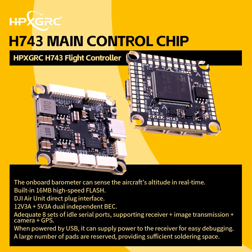 HPXGRC H743 Flight Controller  - Betaflight Fc F7 recensie en prijs